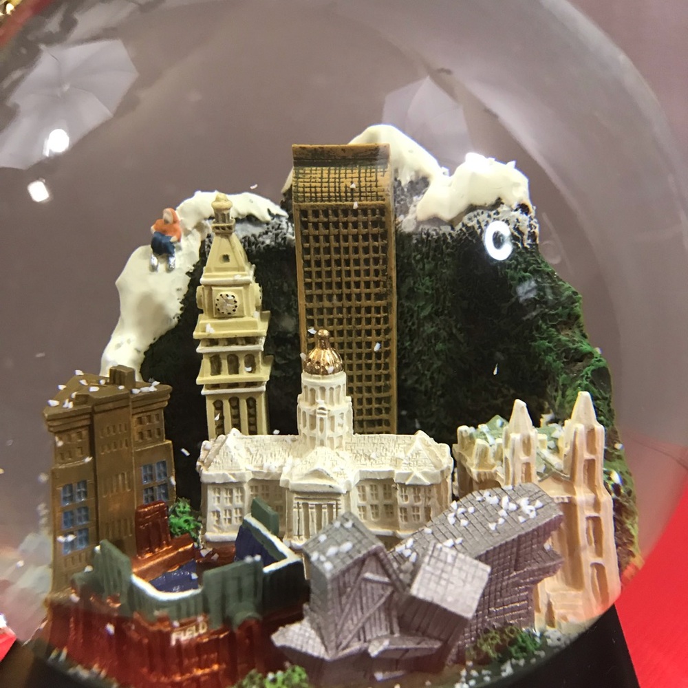 SOLD Saks Denver Skyline Snowglobe - Picture 2 of 4